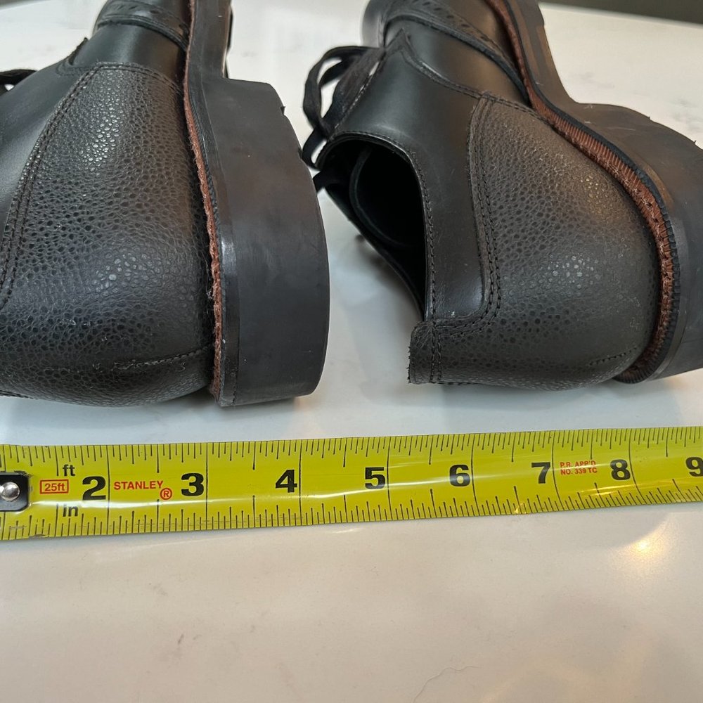 COACH Men's Bleecker Wingtip Derby - G1550 - Black - Size 10D - Picture 6 of 9